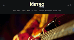 Desktop Screenshot of metromusicinc.net